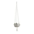 thumbnail image 1 of Bearachild Suspensión de fibra de yute hecha a mano para plantas de ganchillo, amplia aplicación, duradera, no fácil de romper, degradable Jardín y Patio cesta 160g 101.6 cm, 1 of 6