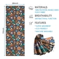 thumbnail image 2 of Cute Hedgehog Pioneer Flower Hot Yoga Mat Towel Non Slip for Hot Yoga - Quick-Drying Yoga Mat Cover with 4 Corner Pockets with Travel Bag - Hot Yoga Towel Non Slip 74"x26", 2 of 6