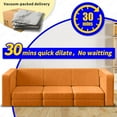 thumbnail image 6 of Wanan Kids Couch 13PCS, Modular Kids Play Couch for Playroom Bedroom, 13 in 1 Multifunctional Kid Sofa for Playing, Creativing, Sleeping, Indoor Toddler Couches for Boys and Girls, 6 of 7