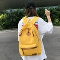 thumbnail image 1 of Fashion Women Durable Canvas Backpacks Large Capacity Bags Package Shoulder Bags, 1 of 3