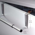 thumbnail image 4 of nipocaio Towel Rack Hanging on Cupboard Doors, Drying Rack 1 Stainless Steel Extendable Bar, 25-40x8x9cm, Kitchen and Bathroom Accessory without Drilling, 91g, 4 of 5