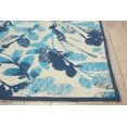 thumbnail image 3 of Nourison Vintage Lux 5' x 8' Indigo Modern Indoor Rug, 3 of 5