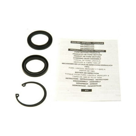 Lower Steering Gear Pitman Shaft Seal Kit - Compatible with 1983 - 1997 Ford Ranger 1984 1985 1986 1987 1988 1989 1990 1991 1992 1993 1994 1995 1996