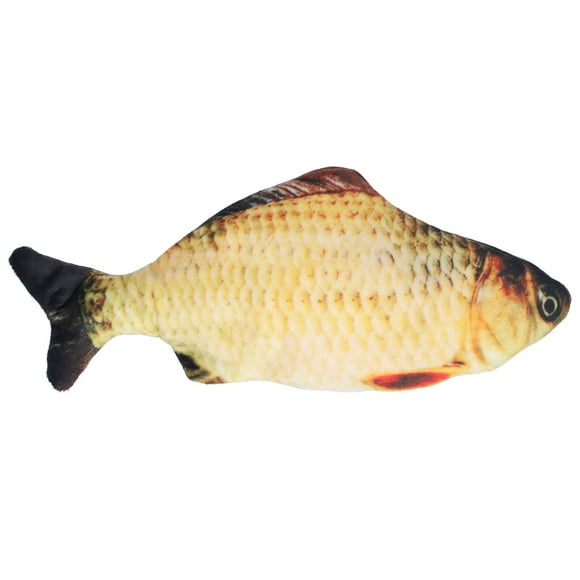 Pescado Realista de Flopació, Gato de Pescado Eléctrico de Gato Lavado A Mano y No Tóxico Con Cable de Carga USB de Hierba Gatera para Hoom para Interiores al Aire Libre