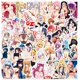 thumbnail image 1 of Ahegao-pegatinas de chicas de Anime sexys para adultos, calcomanías de vinilo impermeables para botellas de agua, ordenador portátil y monopatín, 1 of 2