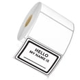 thumbnail image 1 of Etiquetas térmicas OfficeSmart Labels, 3 x 2 pulgadas, 3000 etiquetas, 4 rollos, 1 of 7