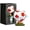 Red, variant on Soccer Ball Shaped Rotating Drinking Glass,10oz Trophy Beer Glass with Gold Base, Sports Theme Tumbler for Beverages, Juice Cocktail, Sports Fan(red)Q