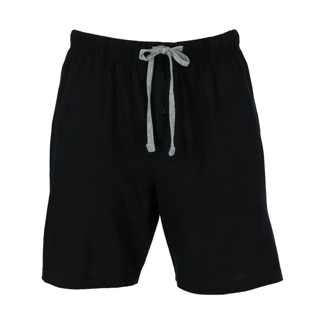 Hanes Short de Pyjama en Jersey de Coton à Braguette Boutonnée (Hommes)