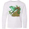 thumbnail image 3 of Inktastic Save the Rainforest with Basilisk Lizard on a Tree Long Sleeve Youth T-Shirt, 3 of 5