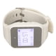 thumbnail image 4 of Reloj Buscapersonas Pantalla LCD Calendario Un botón Alarma Vibración Sistema de llamadas inalámbrico para fábricas de catering Enchufe de EE. UU. Blanco, 4 of 10