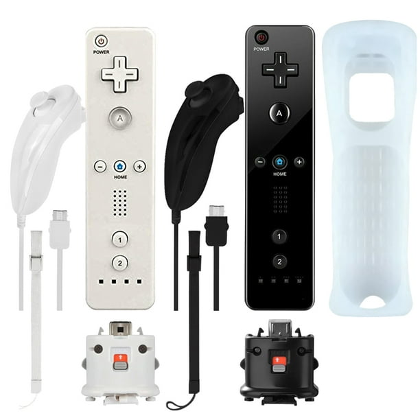 Magicfly Remote Controller Nunchuck Set with Motion Plus For