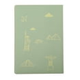 thumbnail image 4 of Unique Bargains 1 Pc Passport Holder Durable Eiffel Tower Airplane Document Holder for Travel Macaron Green, 4 of 5