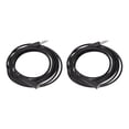 thumbnail image 1 of Headphone Extension Cord, 3.5mm Headphone Extension Cord Soft 2m TPE 2Pcs TRRS  For Home, 1 of 8