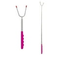 thumbnail image 1 of Dvkptbk Barbecue Fourche de Barbecue Brochettes de Barbecue, 1 Pce en Acier Inoxydable pour Barbecue Extérieur, Rallonge de Fourche de Barbecue en Forme de U, Poignée en Bois Kitchen Essentials, 1 of 1