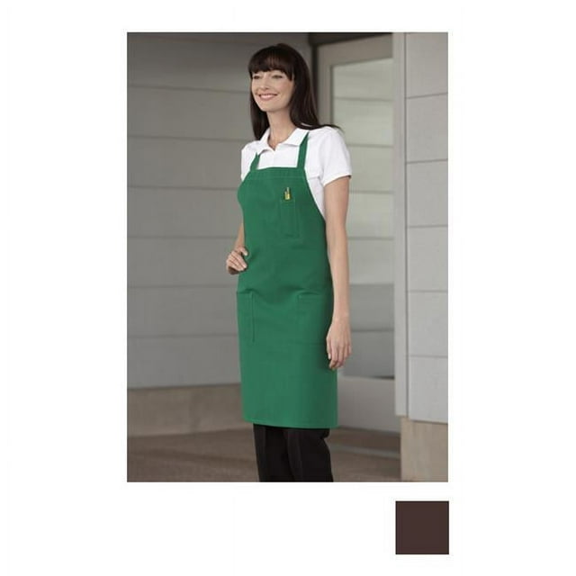 Uncommon Threads 3004-0200 Tablier à Bavette 3 Poches Brun