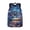 Cosmic Galaxy Planets, variant on Uourmeti Retro Pixel Dinosaur Backpack - Great for Students Daily Commute Outdoor Hiking Travel