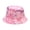 Pink, variant on Fisherman Hat for Women Men BWASD Casual Tie Dye Double Sun Visor Hat Trendy Wide Brim Bucket Cap for Outdoor Beach Vacation Travel Spring Summer Pink
