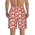 thumbnail image 3 of Naloa Cute French Bulldog Men's Beach Shorts, Surfing shorts, Swim trunks, Quick Dry Swim Trunks for Surfing Beach Fun - Large, 3 of 9