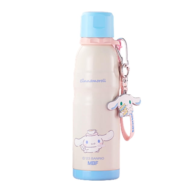 Botella de agua Everyday Delights Cinnamoroll con aislamiento de 600 ml, azul
