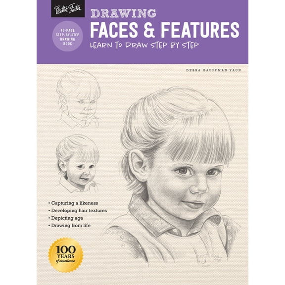 How to Draw & Paint Drawing: Faces & Features: Learn to Draw Step by Step, (Paperback)