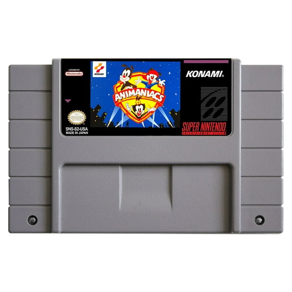 SNES Games Cartridge Animaniacs