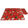 thumbnail image 4 of Nappe Tablechristmas Chaise Couvre Tissu de Table Polyester Décoration de Noël Durabilité Améliorée, 4 of 5