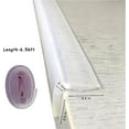 thumbnail image 3 of LZLINGMEI Edge Protector 100% Silicone, Baby Proofing Clear Table Corners Guards, Pre-Taped Adhesive Soft for Kids Proof Safety, Wall Furniture Bumper, 3 of 6