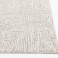 thumbnail image 3 of Mainstays 5' x 7' Gray Geometric Block Hi Low Area Rug, 3 of 7
