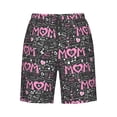 thumbnail image 6 of KLL Lovely Mom Ever Men's Casual Summer Beach Shorts Hawaiian Shorts with Pockets-Medium, 6 of 6