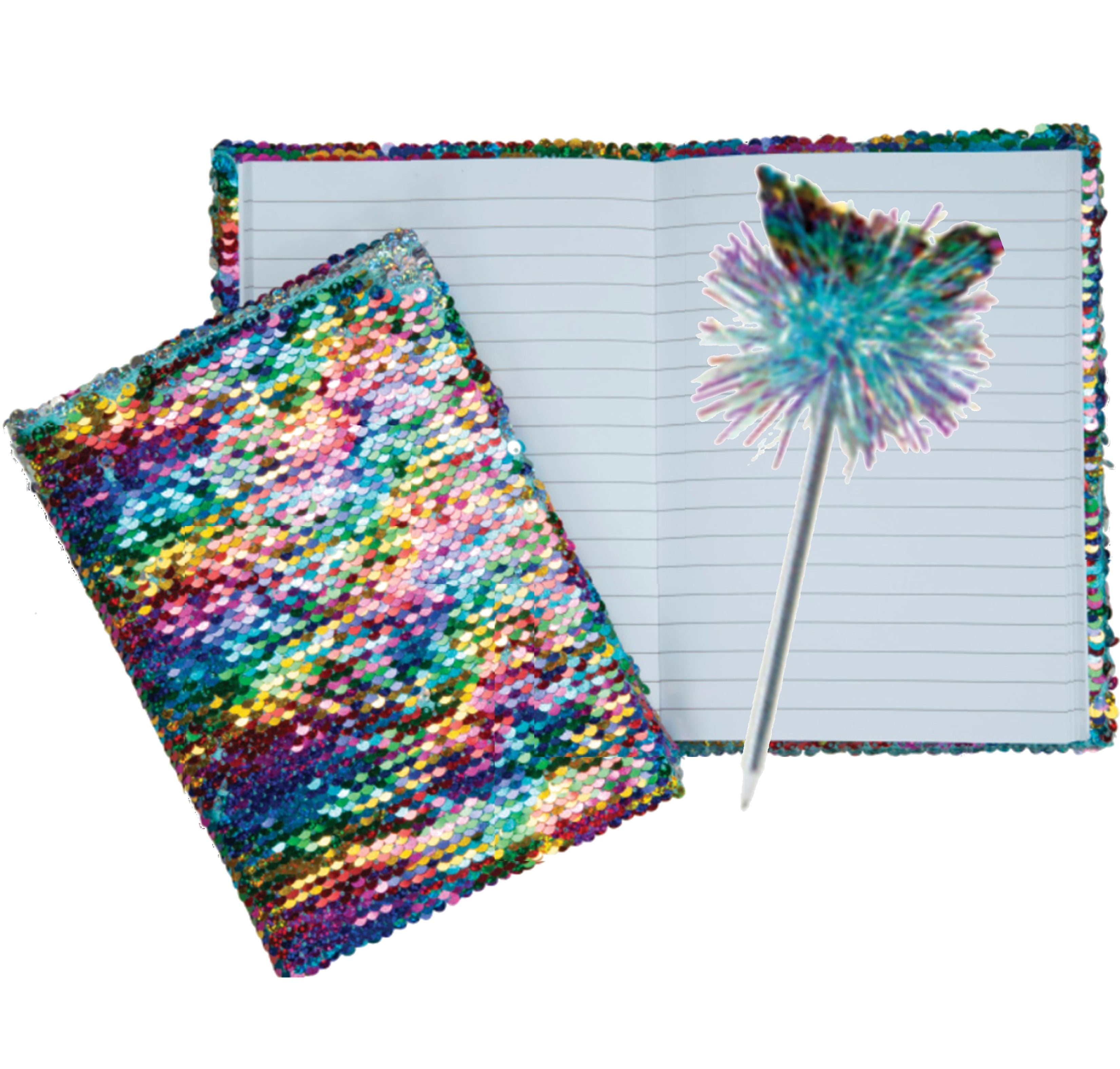  Mermaid DIY Journal Kit for Girls, 100+PCS Sequin