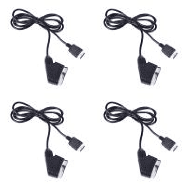 Cable SCART RGB Consola Juegos 1 8 M AV TV para Línea PS1 PS2 PS3