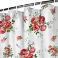 thumbnail image 4 of Waterproof Pioneer Shower Curtain 36x72 Inch Polyester Unique Colorful Floral Shower Curtain for Bathroom Hotel Home Decor with 7 Plastic Hooks, 4 of 5