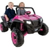 Peg Perego Polaris RZR 900 12-Volt Battery-Powered Ride-On, Pink