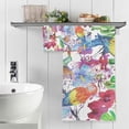 thumbnail image 4 of Coolnut Watercolor Birds Bath Towels with 1 Washcloth, 27"x54" + 12"x12"100% Cotton Bathroom Towels Set, Ultra Absorbent and Super Soft Bath Towel for Hotel, Home, 4 of 6