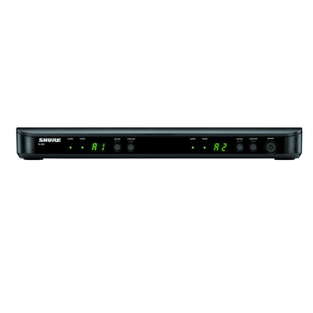 Shure BLX88 Dual-Channel Wireless Receiver, H10: 542.125-571.800MHz