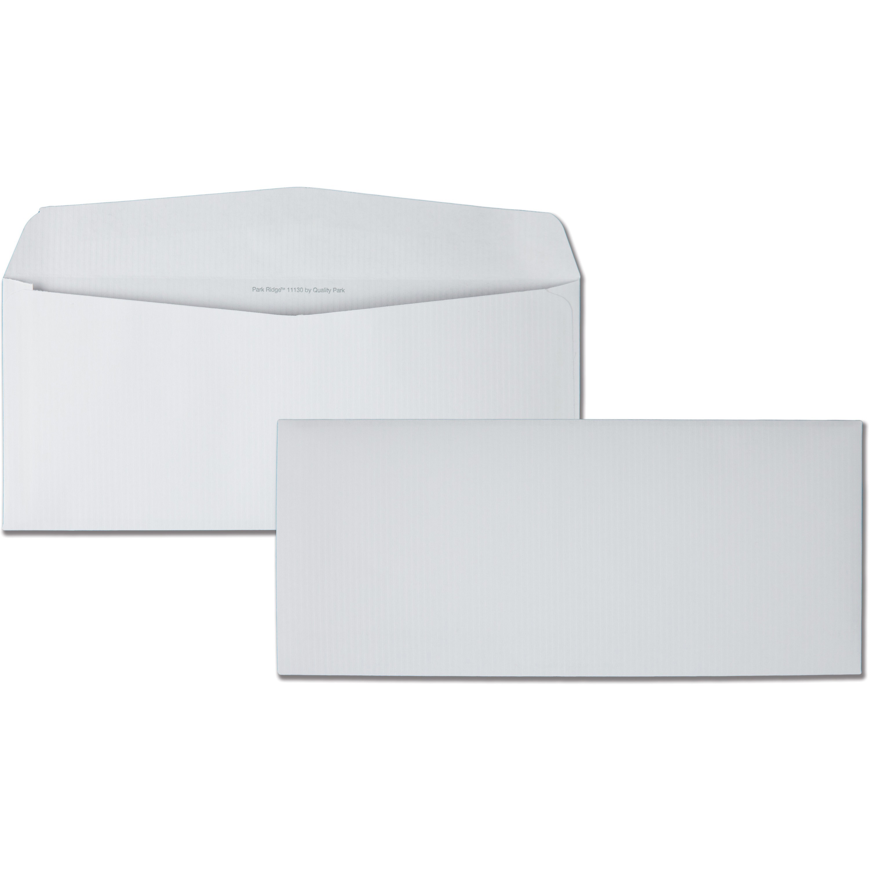 Quality Park Embossed Ridges No. 10 Envelopes, White, 500 / Box