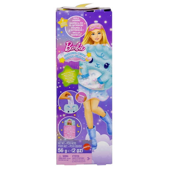 Barbie® Sleepover Reveal™ Doll and Accessories