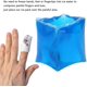 thumbnail image 4 of 4 piezas （4 cm） Paquete de hielo frío para los dedos, Paquete de hielo de gel frío para los dedos del pie Bolsa de hielo para los dedos de compresión en frío Terapia de frío Paquete de hielo para los dedos del pie Paquete de hielo para el congelador Envoltura para el congelador Paquete de hielo para los dedos usable oso de fresa Electrónica, 4 of 5
