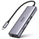 thumbnail image 1 of Adaptador Ugreen 90568 7 en 1 USB C a 2USB 3.0 HDMI RJ45 SD-TF PD, 1 of 3