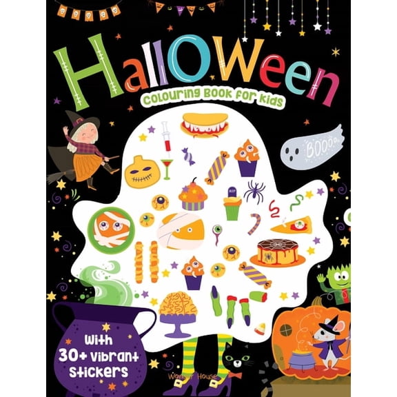 Halloween Coloring Book for Kids, (Paperback)