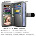 thumbnail image 2 of For Samsung Galaxy S25 Edge Wallet Case with Credit Card Holder for Women Men, Flip PU Leather Wallet Phone Case for Galaxy S25 Edge, Tekcoo Detachable Magnetic Kickstand Cover with Strap, Black, 2 of 8