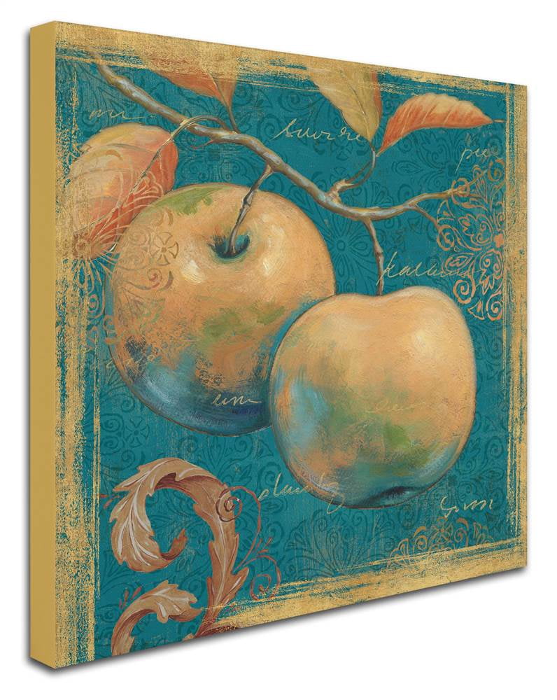 Trademark Fine Art "Lovely Fruits II" Canvas Art by Daphne Brissonnet