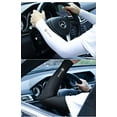 thumbnail image 7 of Savior Heat 2Pcs Women Arm Sleeves Cooling Ice Silk UV Protection Sports Running Golf Cycling Basketball Driving Fishing Compression Arm Cover, 7 of 7