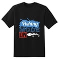 thumbnail image 4 of Men's T Shirts New Trendy Sports Shirt Round Neck Patterned Tee Loose style Creative Gifts for Friends L, 4 of 4