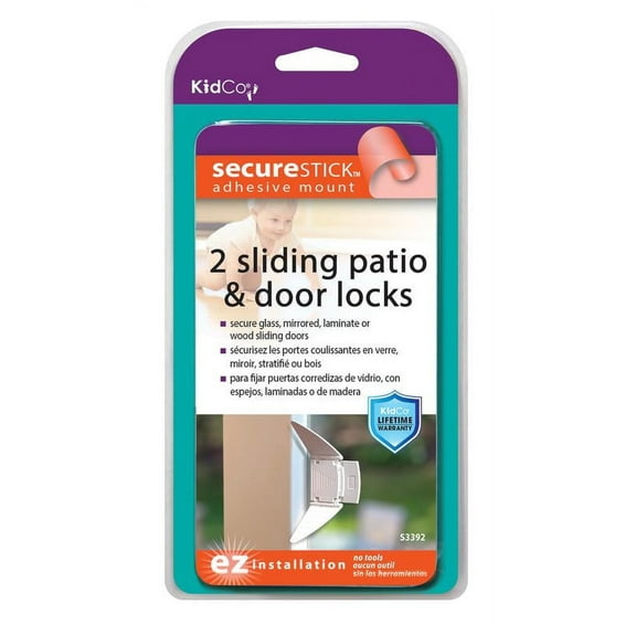 Sliding Patio & Door Locks - 2/Pkg