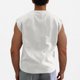 thumbnail image 5 of Camiseta de tirantes de cuello redondo para hombre, de gamuza, deportiva, de poliéster, con cuello redondo, 5 of 8
