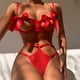 thumbnail image 4 of Lencería de mujer corsé encaje sin alambre Racy muselina ropa de dormir ropa interior Tops + calzoncillos Fridja  nalpqowj40676, 4 of 6