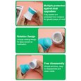 thumbnail image 4 of Yuarrent Plástico PP Adultos Niños mayores 3 en 1 Pills Grinder Splitter Camping Tablet Caja de almacenamiento de gran capacidad Contenedor Almacenamiento y organización del hogar, 4 of 6