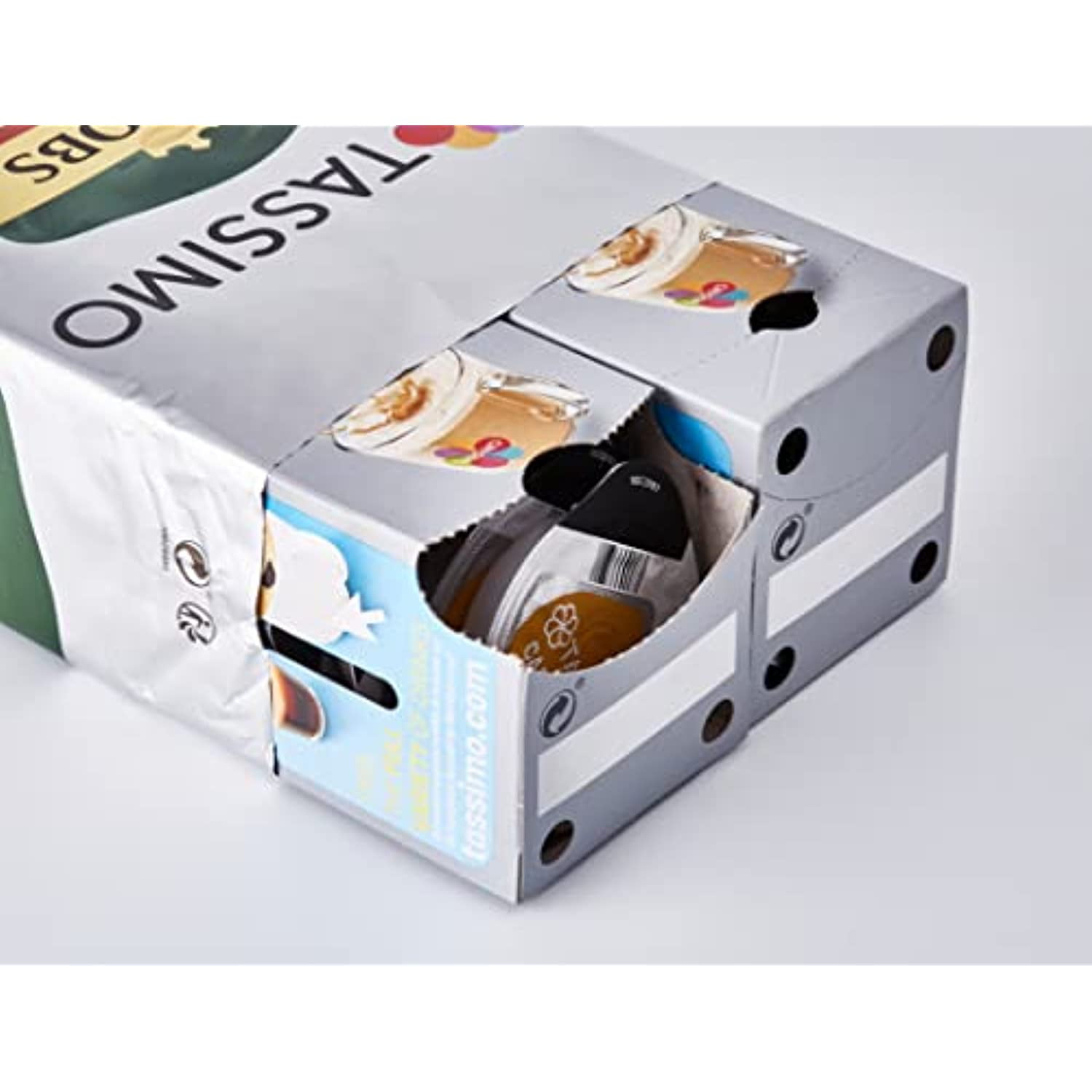 JACOBS Columbus Lungo Tassimo Compatible Coffee Capsules Box 16 Drinks