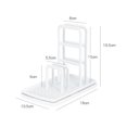 thumbnail image 2 of SHAR Sponge Storage, Sponge Holder, Kitchen Sink Storage for Scraper, Brush, Dishwashing Liquid, Mop, Drip Shelf, 2 of 5
